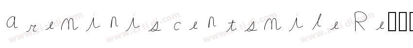 areminiscentsmile Re字体转换